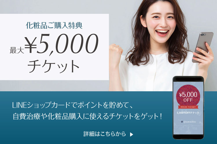 化粧品ご購入特典