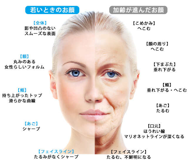 加齢による変化