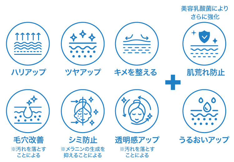 セラピール8つの美容効果